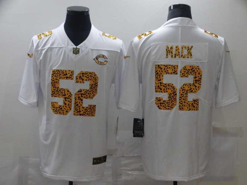 Nike Bears 52 Khalil Mack White Leopard Vapor Untouchable Limited Jersey,We sell and wholesale Nike Bears 52 Khalil Mack White Leopard Vapor Untouchable Limited Jersey on line form chian!